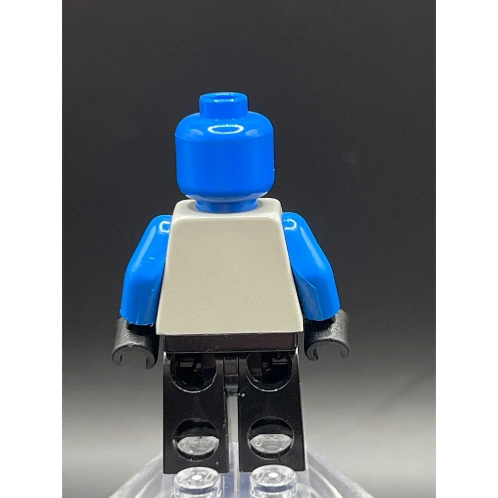 LEGO Life on Mars Centauri Minifigure Sp043 Blue White Space Alien Vintage